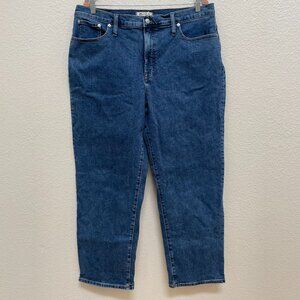 Madewell Women's The Perfect Vintage Straight Jean Size 33